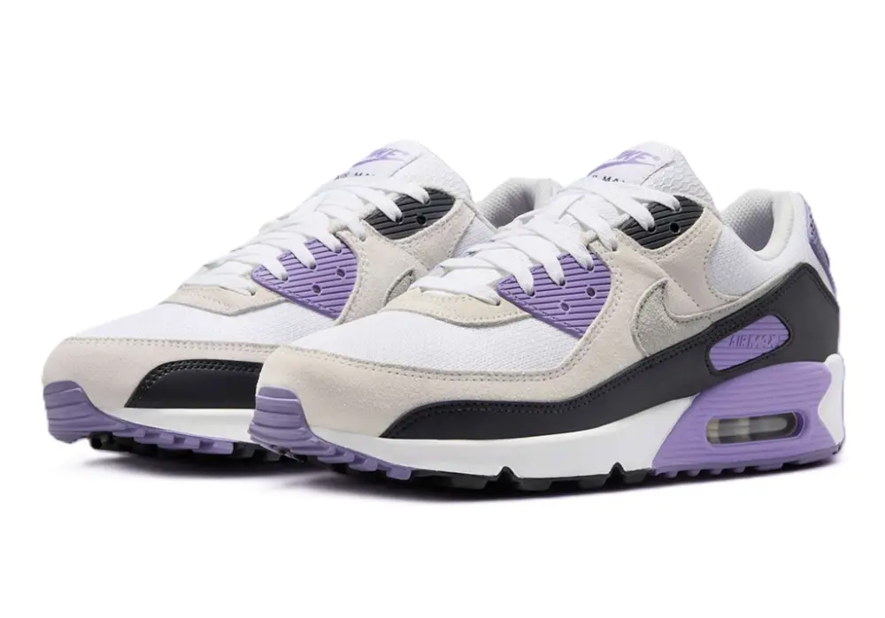 Giày Nike Air Max 90 'purple black' DM0029-114 - Ảnh 4