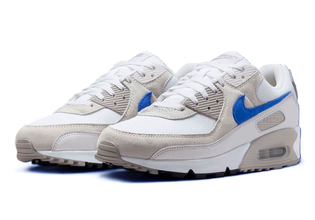 Giày Nike Air Max 90 'College Grey Racer Blue' DM0029-110 - Ảnh 7