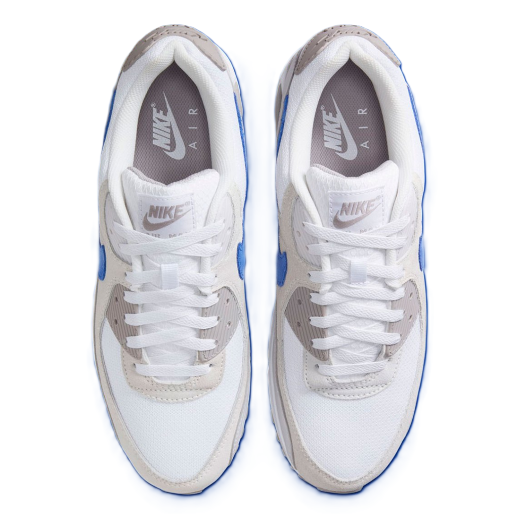 Giày Nike Air Max 90 'College Grey Racer Blue' DM0029-110 - Ảnh 4