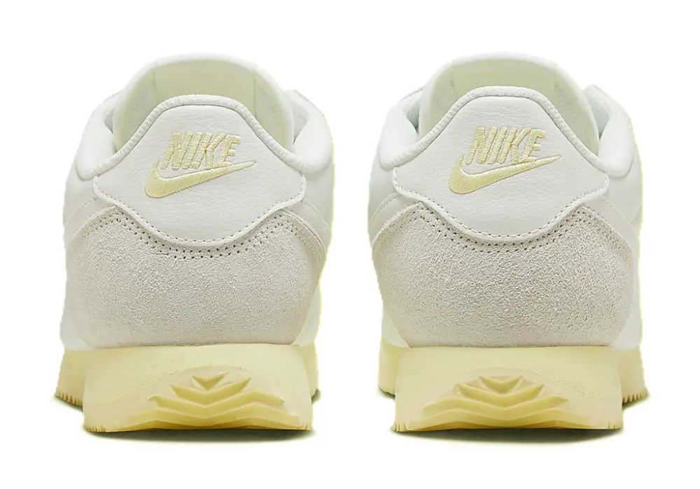 Giày Nike Cortez ‘White Pale Yellow’ HF6410-118 - Ảnh 4