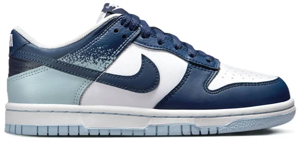 Giày Nike Dunk Low GS ‘Blue Splatter’ IB7687-100