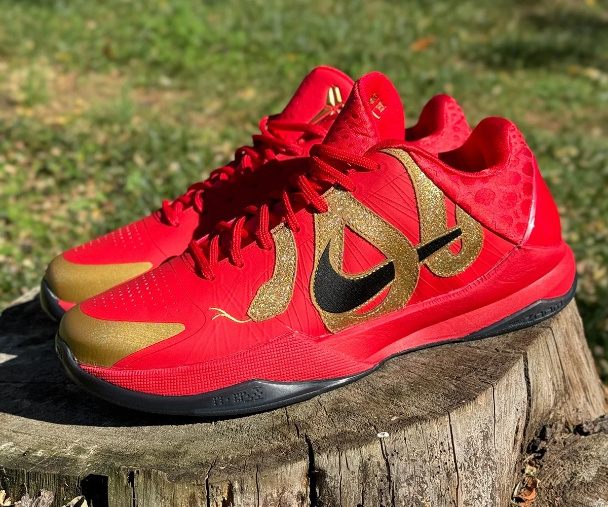 Giày Nike Kobe 5 Protro Year Of The Mamba ‘Red’ HF5182-600 - Ảnh 8