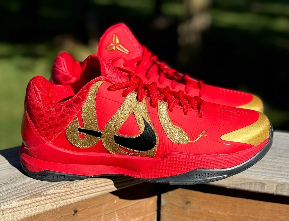 Giày Nike Kobe 5 Protro Year Of The Mamba ‘Red’ HF5182-600 - Ảnh 9