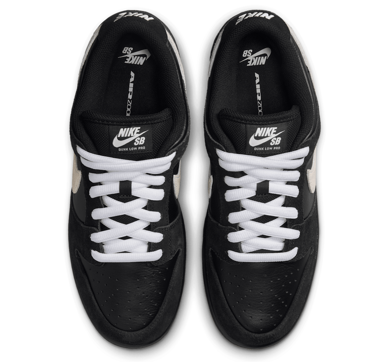 Giày Nike Dunk Low Pro SB ‘Black White Gum’ HF3704-003 - Ảnh 5