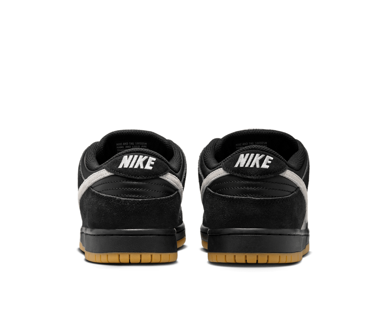 Giày Nike Dunk Low Pro SB ‘Black White Gum’ HF3704-003 - Ảnh 4