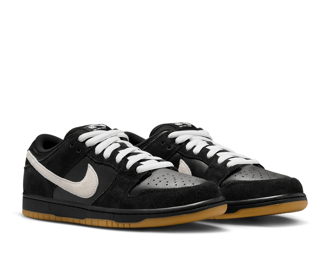 Giày Nike Dunk Low Pro SB ‘Black White Gum’ HF3704-003 - Ảnh 3