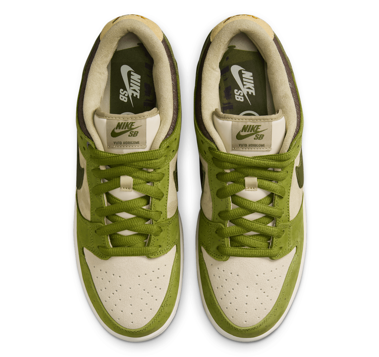 Giày Nike SB Dunk Low x Yuto ‘Horigome Matcha’ HF8022-300 - Ảnh 6
