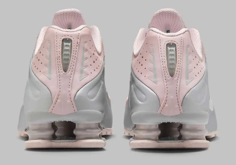 Giày Nike Shox R4 ‘Barely Rose’ AR3565-600 - Ảnh 4