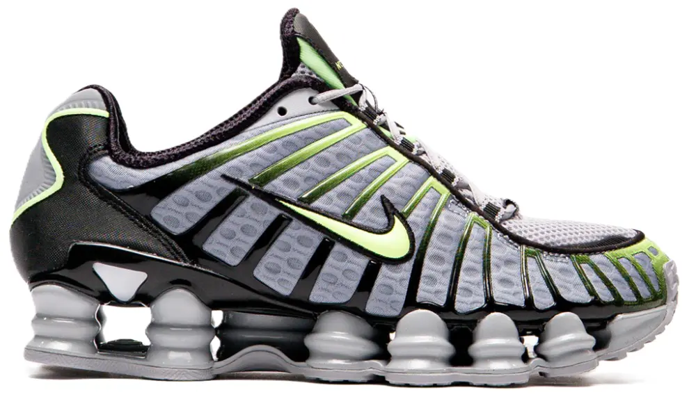 Giày Nike Shox TL ‘Wolf Grey Lime’ AV3595-005