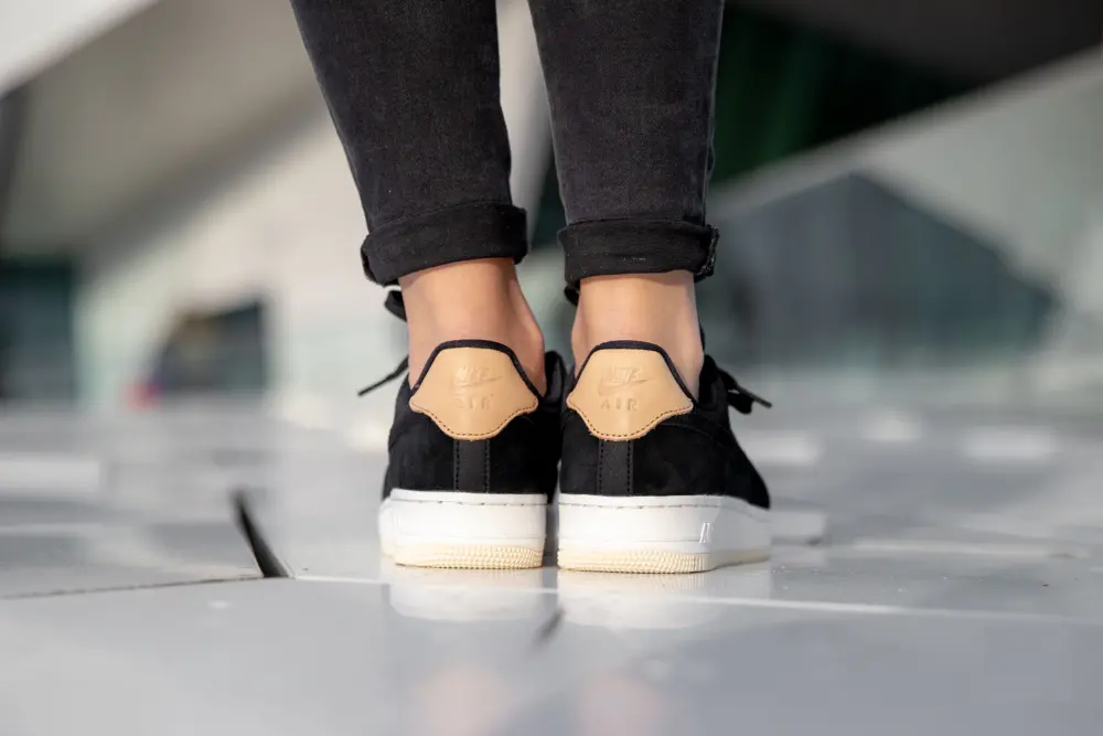 Giày Nike Air Force 1 Low ‘Black Cream’ 896185-006 - Ảnh 4