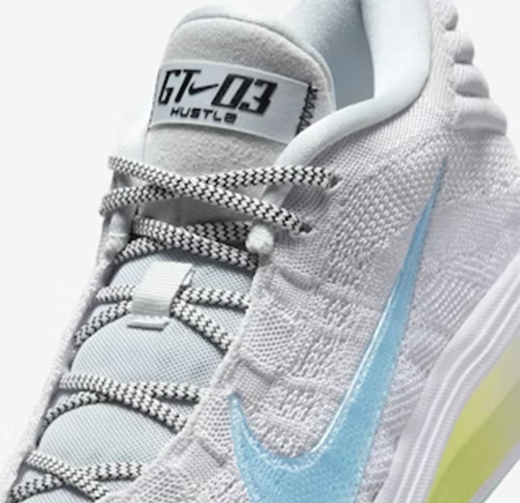Giày Nike Air Zoom GT Hustle 3 ‘Pure Platinum Glacier Blue’ FV5952-004 - Ảnh 3