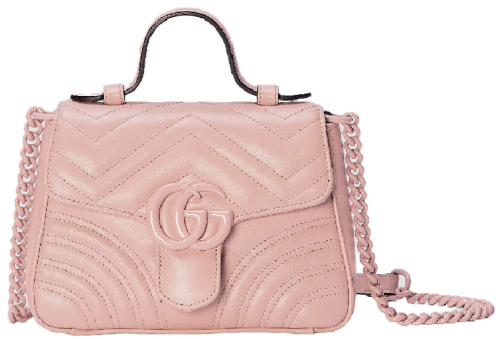 Túi Gucci Marmont Mini Top Handle Bag ‘Pink’ 702563-DAAAH-5909