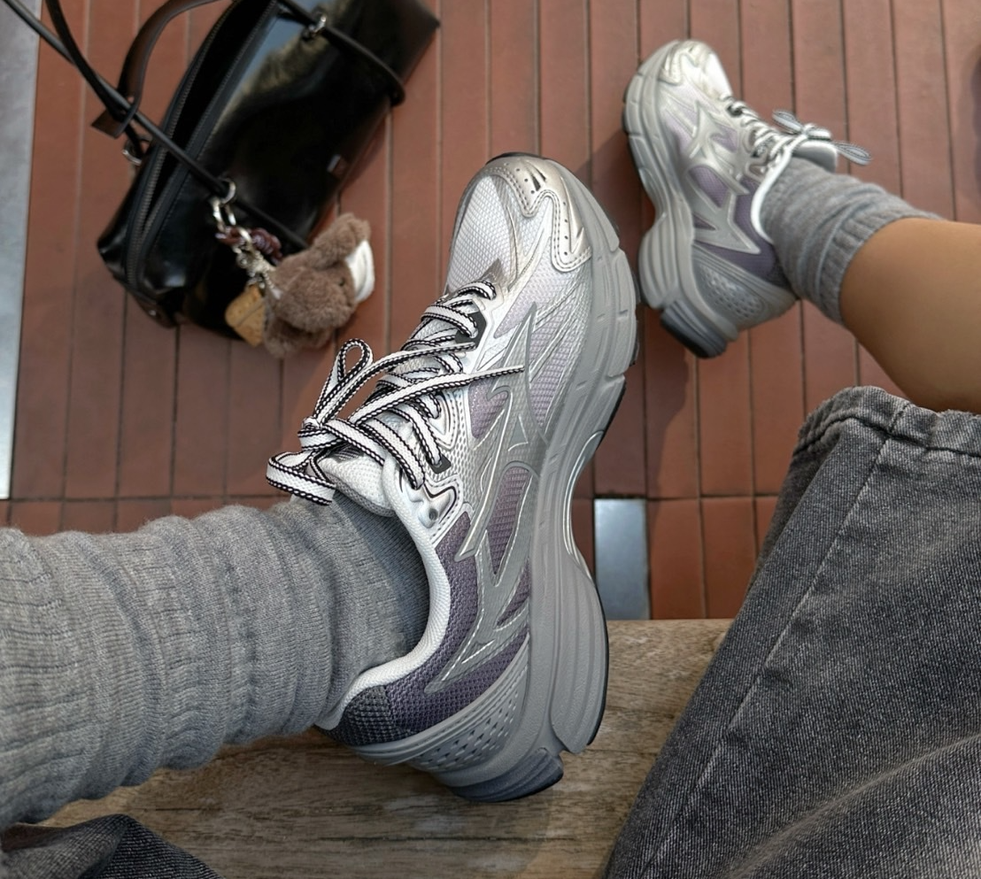 Giày Mizuno Halo Mix ‘Silver Grey’ D1GH240817 - Ảnh 3