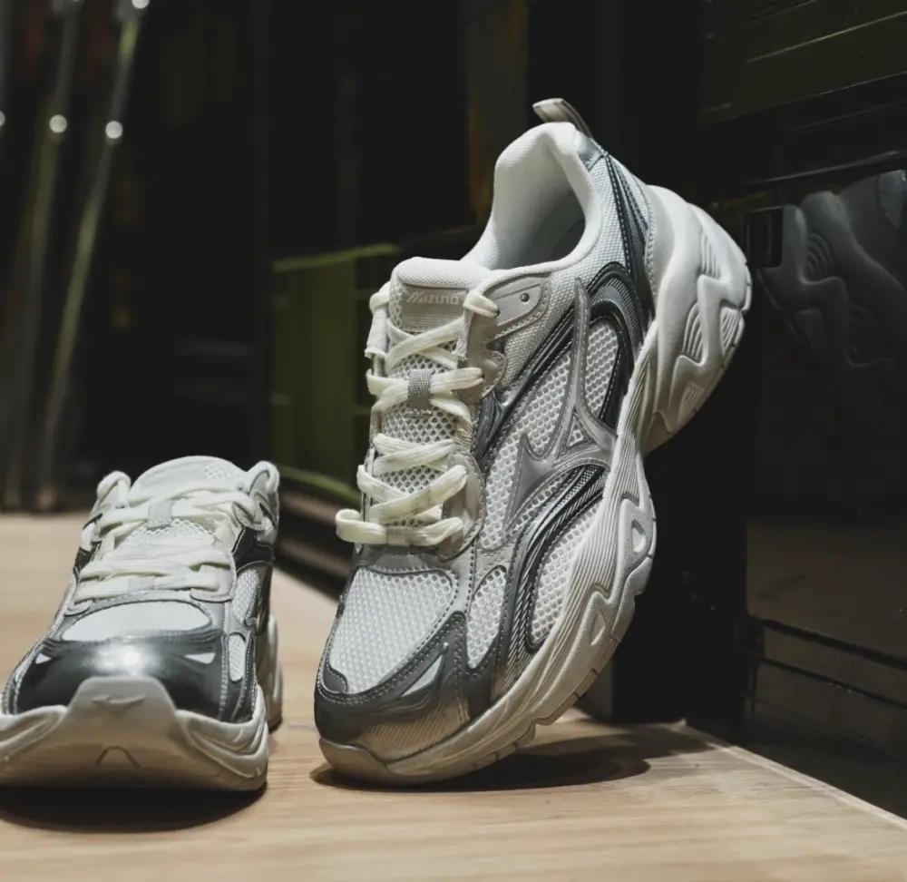Giày Mizuno Trainer 2K ‘White Grey’ D1GH250403 - Ảnh 5