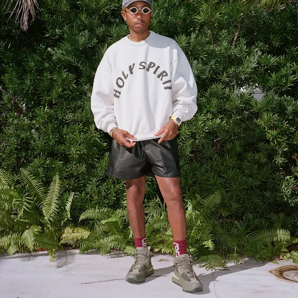 Alternative view of Giày Adidas Pharrell x Hu NMD S1 Ryat ‘Focus Olive’ IE4686