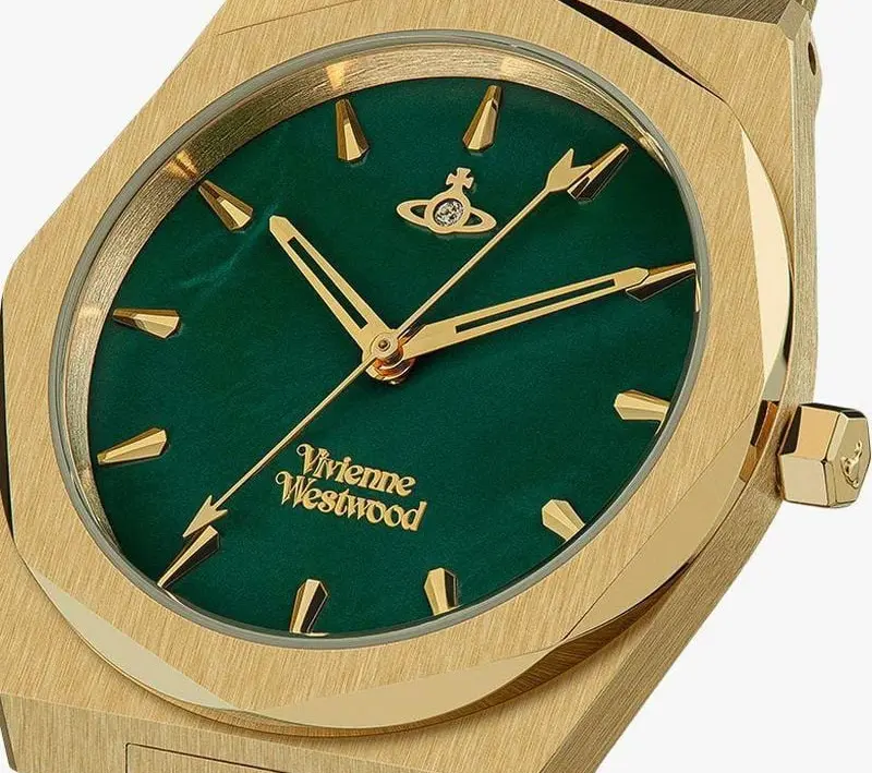 Alternative view of Đồng Hồ Vivienne Westwood Limehouse ‘Gold Green’ VV244GRGD