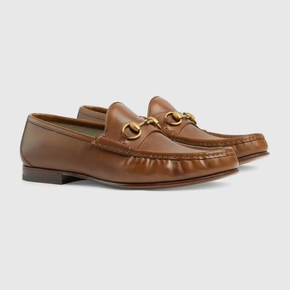 Giày Gucci Horsebit 1953 Loafer ‘Brown’ 307929-1M0C0-2361 - Ảnh 3