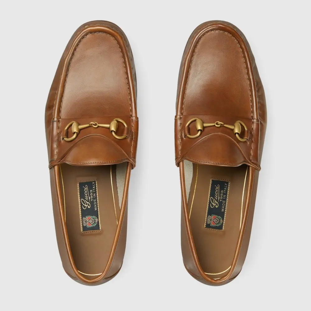 Giày Gucci Horsebit 1953 Loafer ‘Brown’ 307929-1M0C0-2361 - Ảnh 5