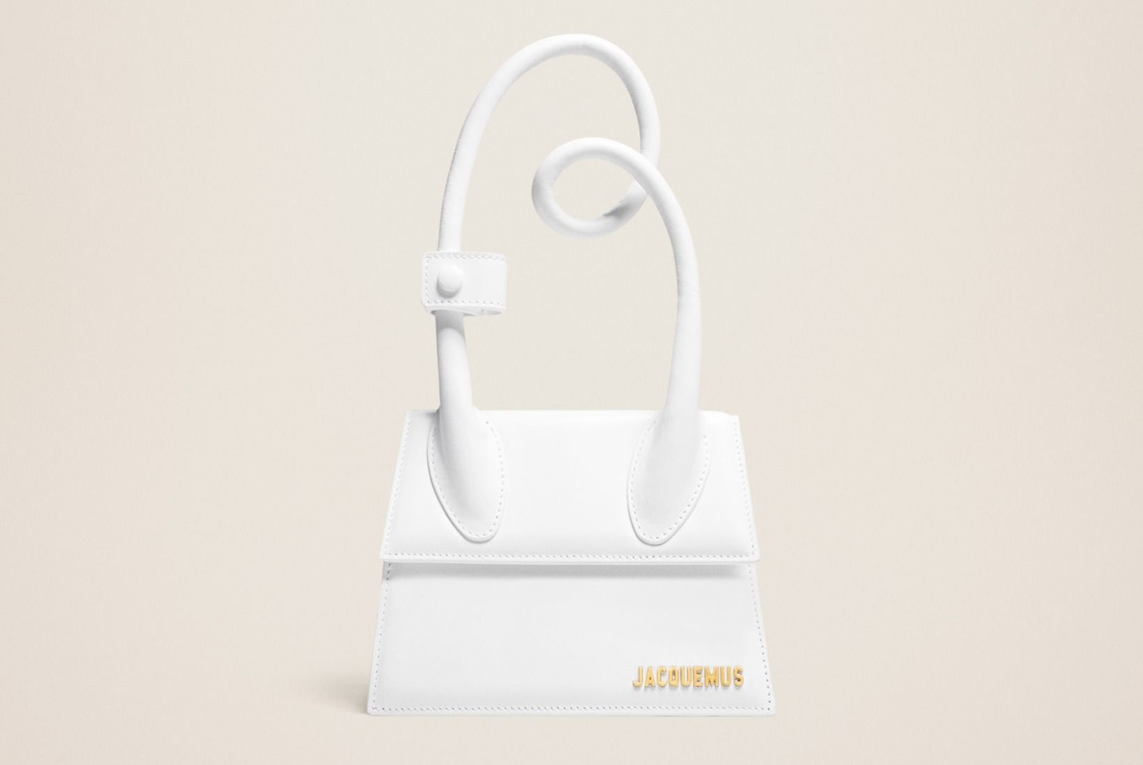 Túi Jacquemus Le Chiquito Noeud ‘White’ 213BA005-3000-100 - Ảnh 3