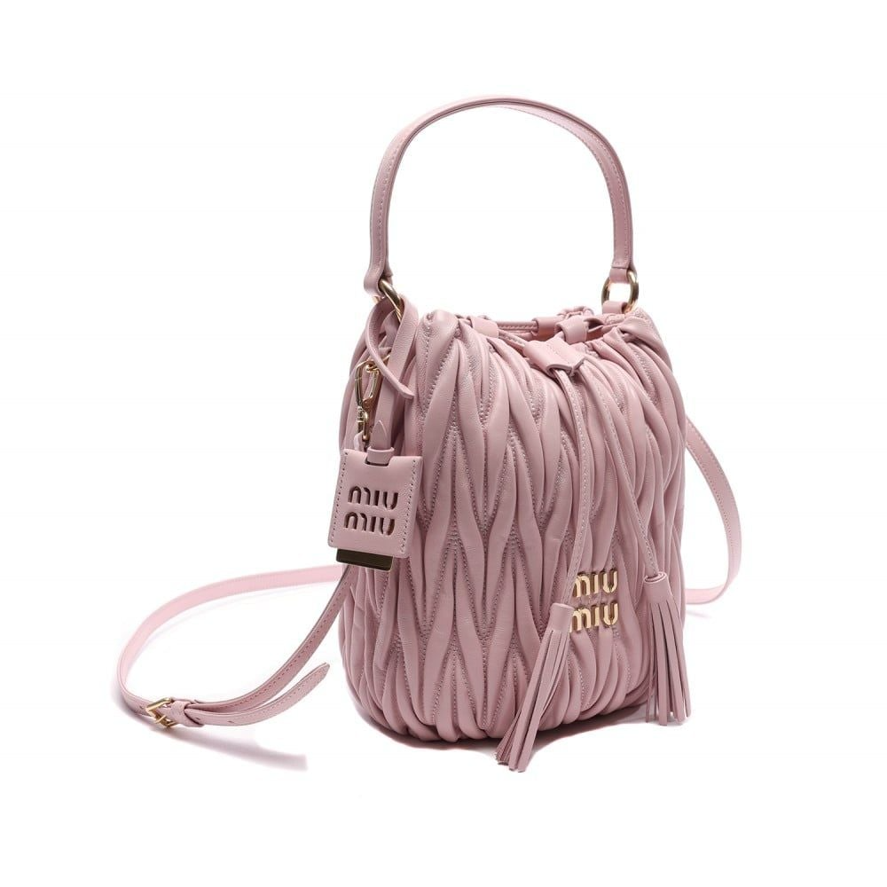 Túi Miu Miu Materasse Goffre ‘Pink’ 5BE084-N88-F0E18-V-OOO - Ảnh 3