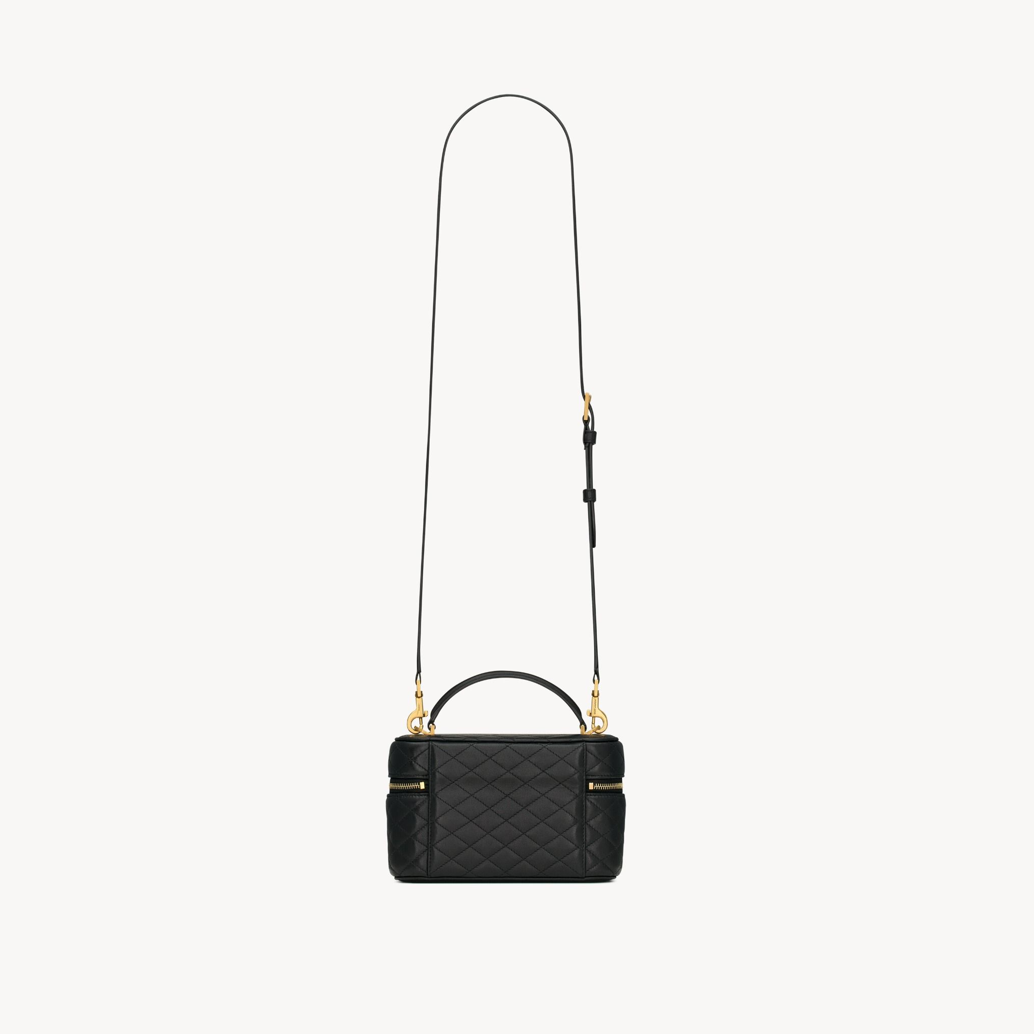 Túi Saint Laurent Gaby Vanity Bag ‘Black’ 7667311EL071000 - Ảnh 2