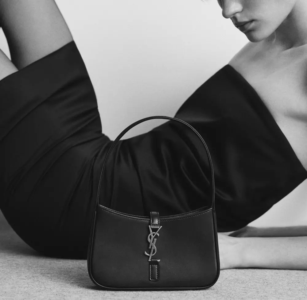 Túi Saint Laurent Mini Le 5 À 7 ‘Grenade’ 710318B870W6259 - Ảnh 3
