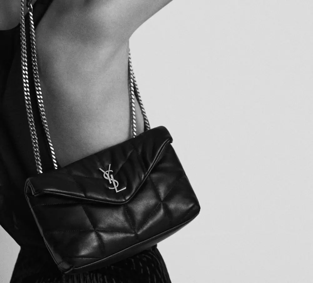 Alternative view of Túi Saint Laurent Puffer ‘Rodeo Blue’ 7593372PT674575