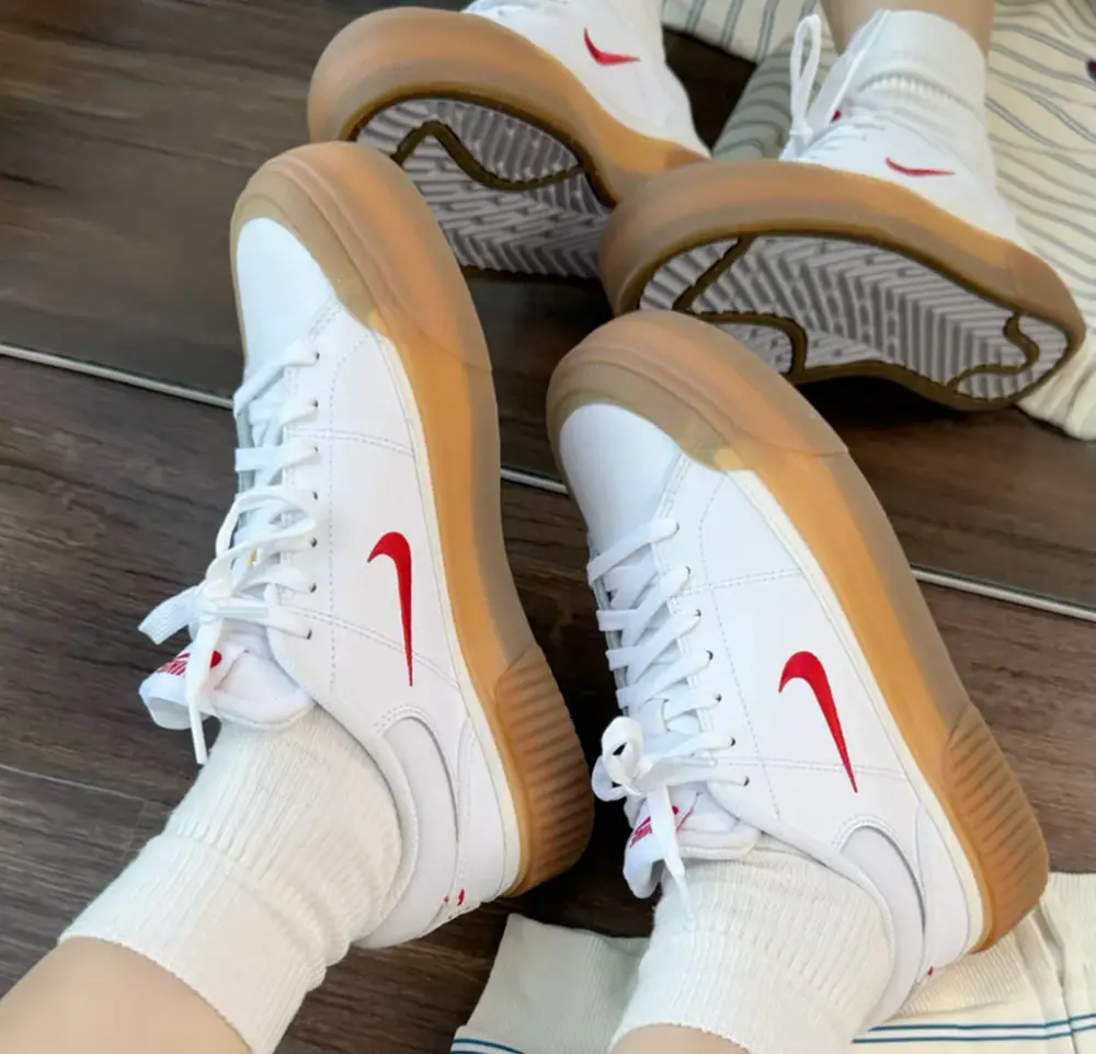Giày Nike Court Legacy Lift ‘White Gum’ FV5526-103 - Ảnh 3