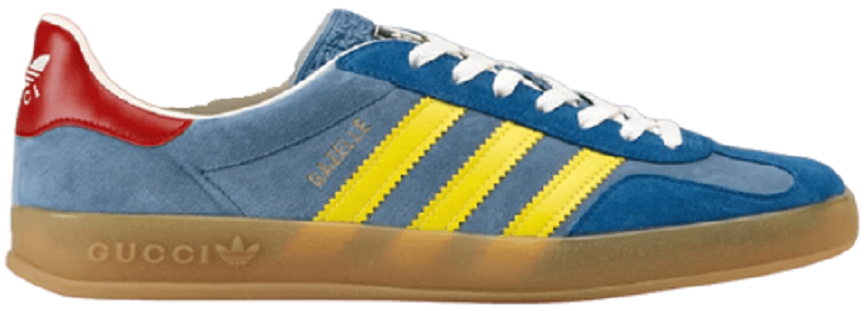 Giày Gucci x Adidas Men’s Gazelle ‘Blue’ 707848-9STU0-4860