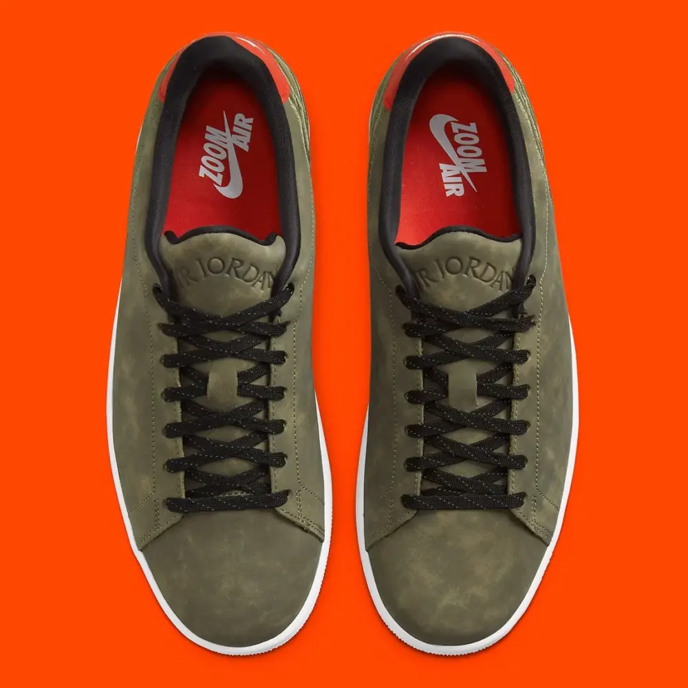 Alternative view of Giày Nike Air Jordan 1 Centre Court ‘Olive’ DJ2756-300