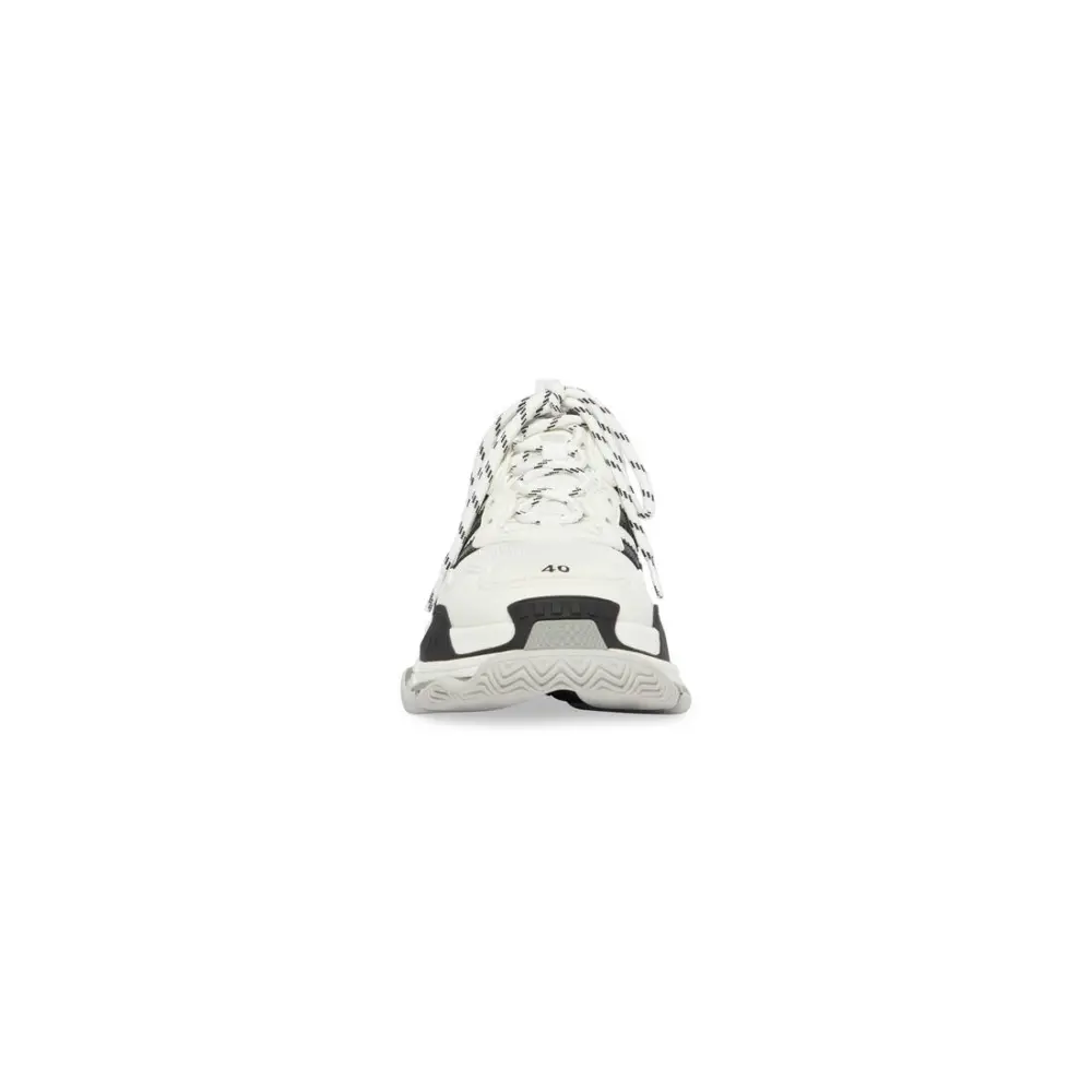 Giày Balenciaga x Adidas Triple S ‘White’ 710020-W2ZB1-9112 - Ảnh 3