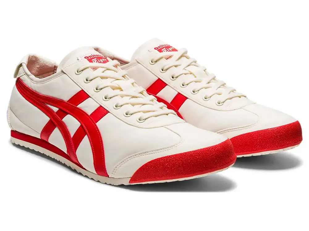 Giày Onitsuka Tiger Mexico 66 ‘Creamwhite Red’ 1183B497-101 - Ảnh 5