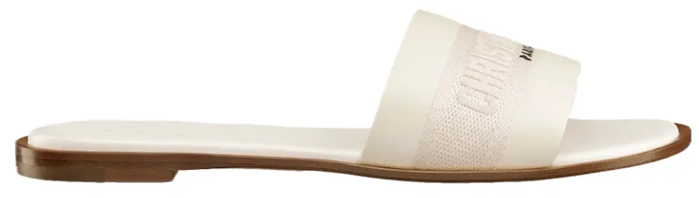 Dép Dior Dway Slide ‘White’ KCQ986CEY-S03W