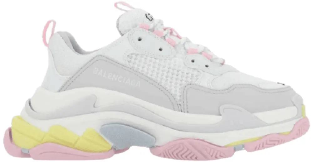 Giày Balenciaga Triple S Trainer Sneakers ‘White’ 524039-W2FW4-7541