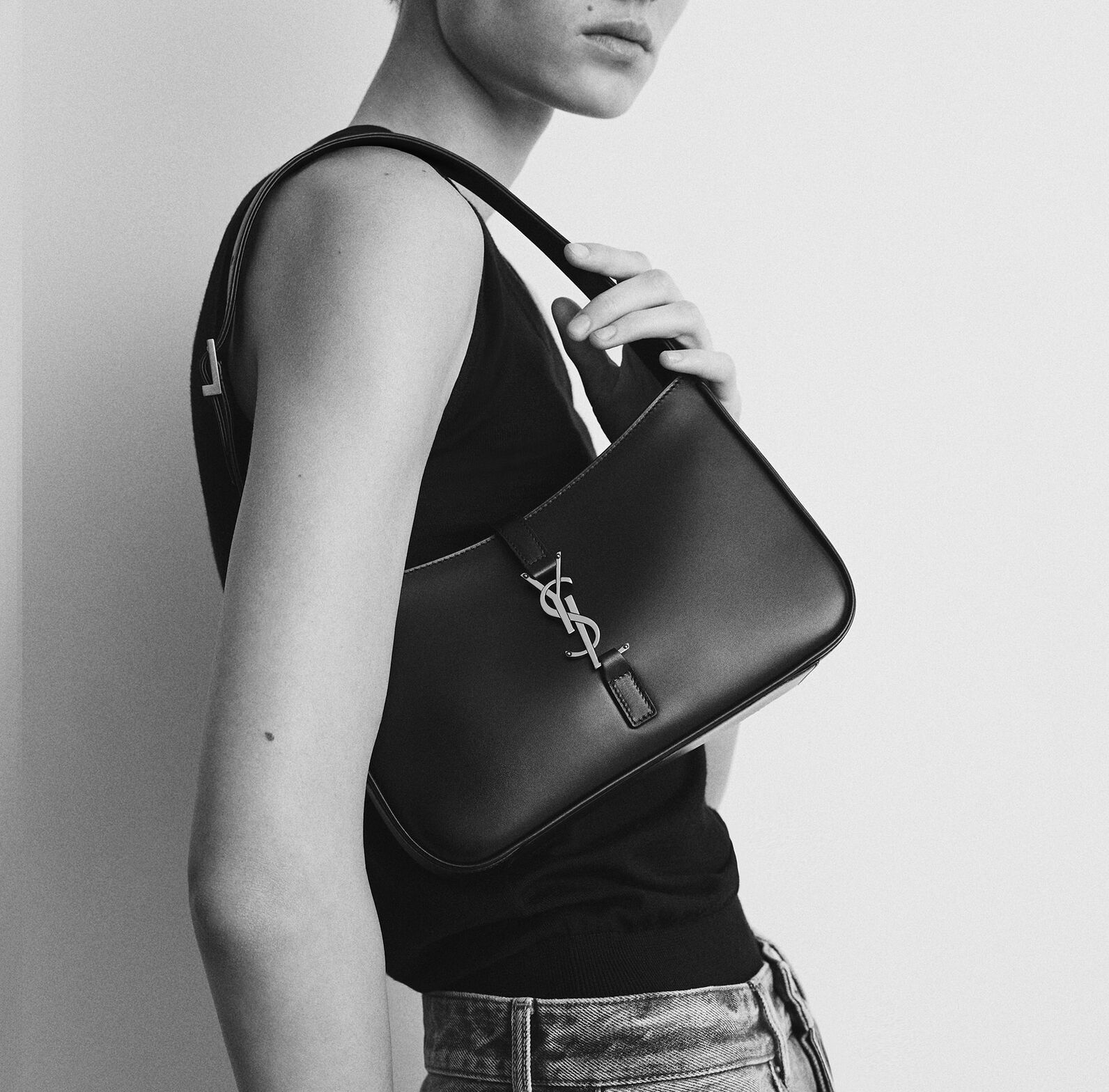 Túi Saint Laurent Le 5 À 7 ‘Storm’ 6572282R20W1112 - Ảnh 2