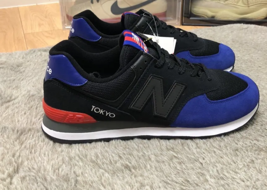 Giày New Balance 574 TKB FC Tokyo ‘Black’ ML574TKB - Ảnh 3
