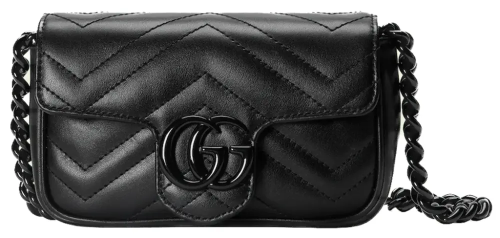 Túi Gucci GG Marmont Belt Bag ‘Black’ 699757-UM8KV-1000