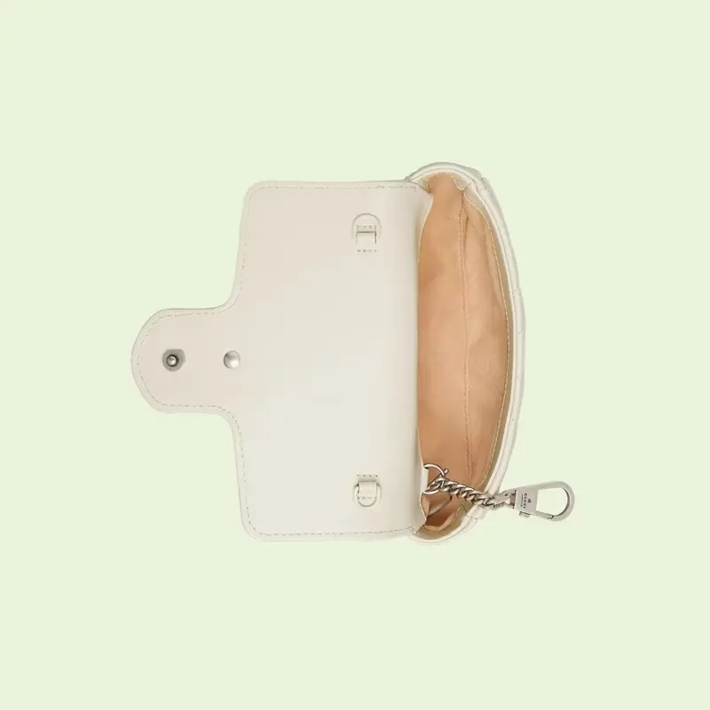 Túi Gucci Marmont Belt ‘White’ 699757-UM8KV-9022 - Ảnh 3
