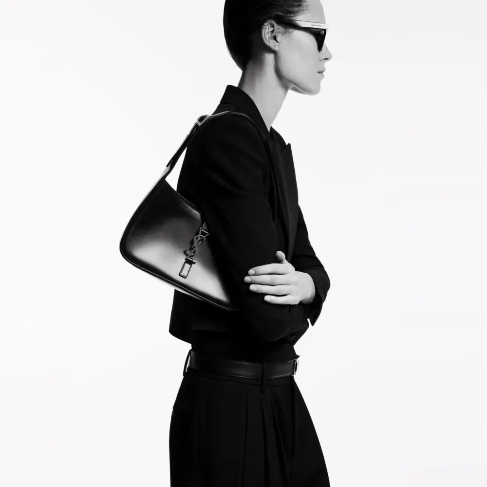 Alternative view of Túi Saint Laurent Le 5 À 7 ‘Dark Red Wine’ 657228B870W6413