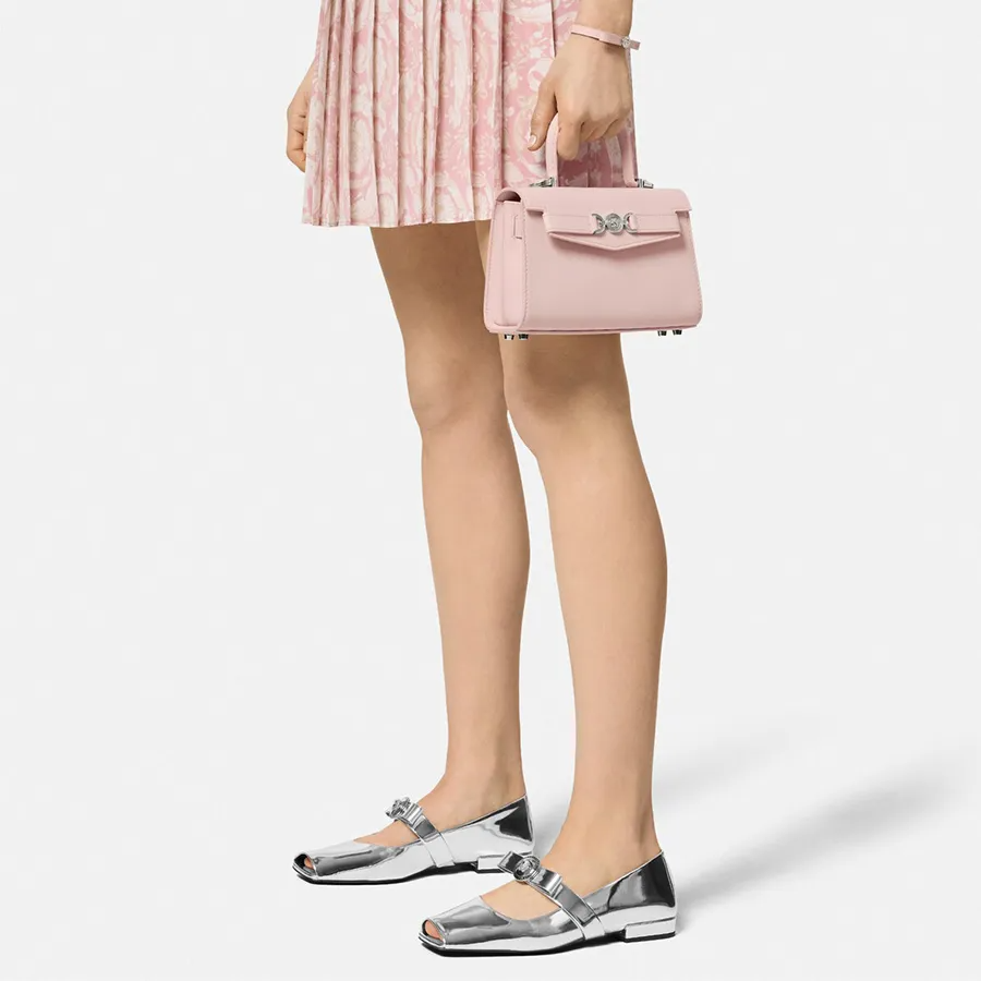 Túi Versace Medusa 95 Small Handbag ‘Light Pink’ 1013824-1A10795 - Ảnh 3