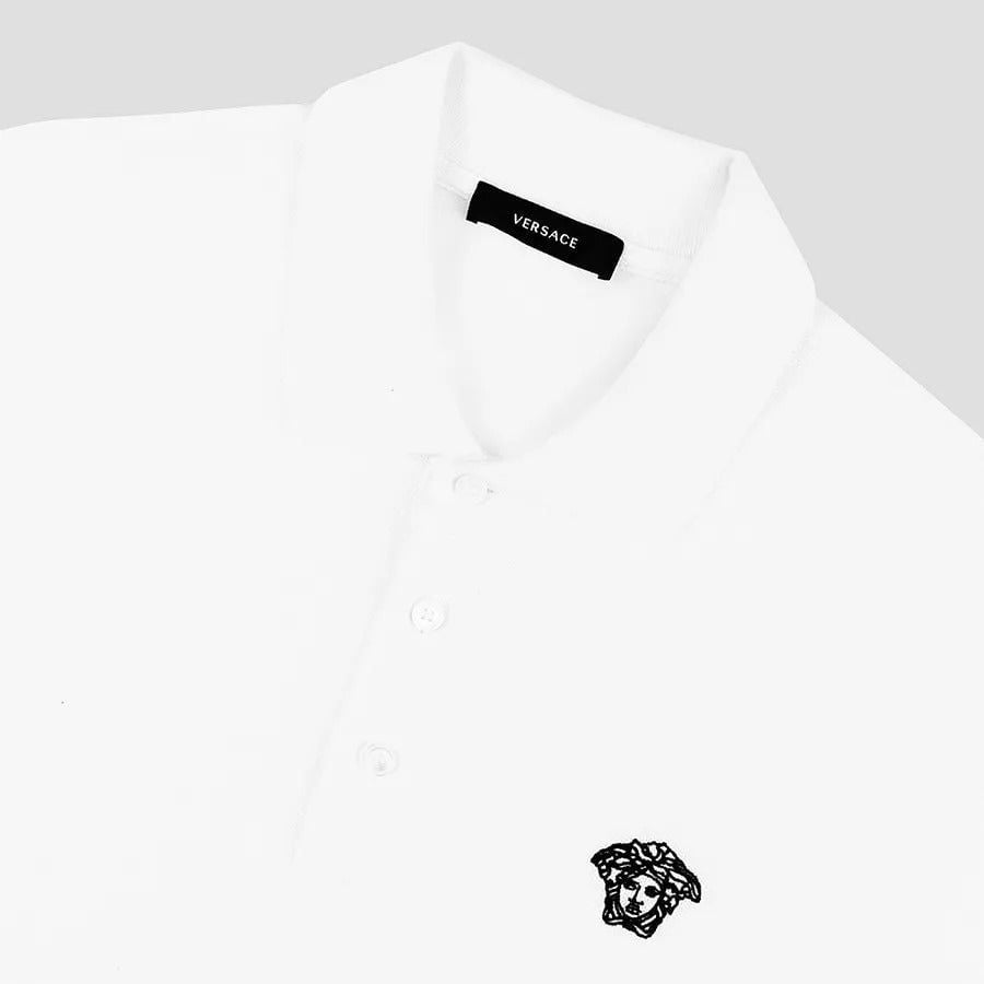 Áo Versace Polo Shirt ‘White’ A89507S-A231377-2W020 - Ảnh 3