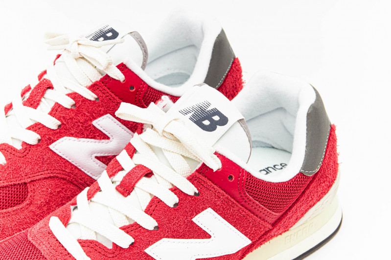 Giày New Balance 574 Heritage ‘Red’ U574HR2 - Ảnh 5