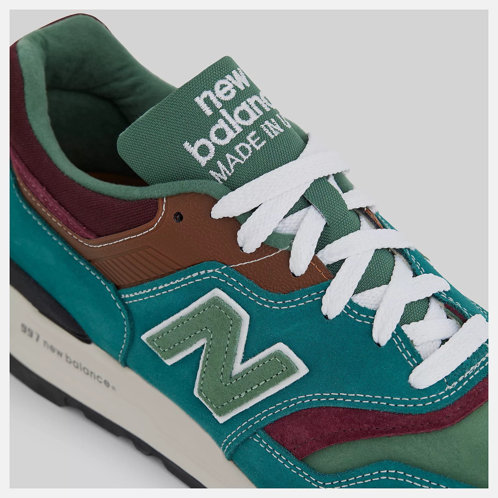 Giày New Balance 997 MiUSA 'Vintage Teal' U997TB - Ảnh 5