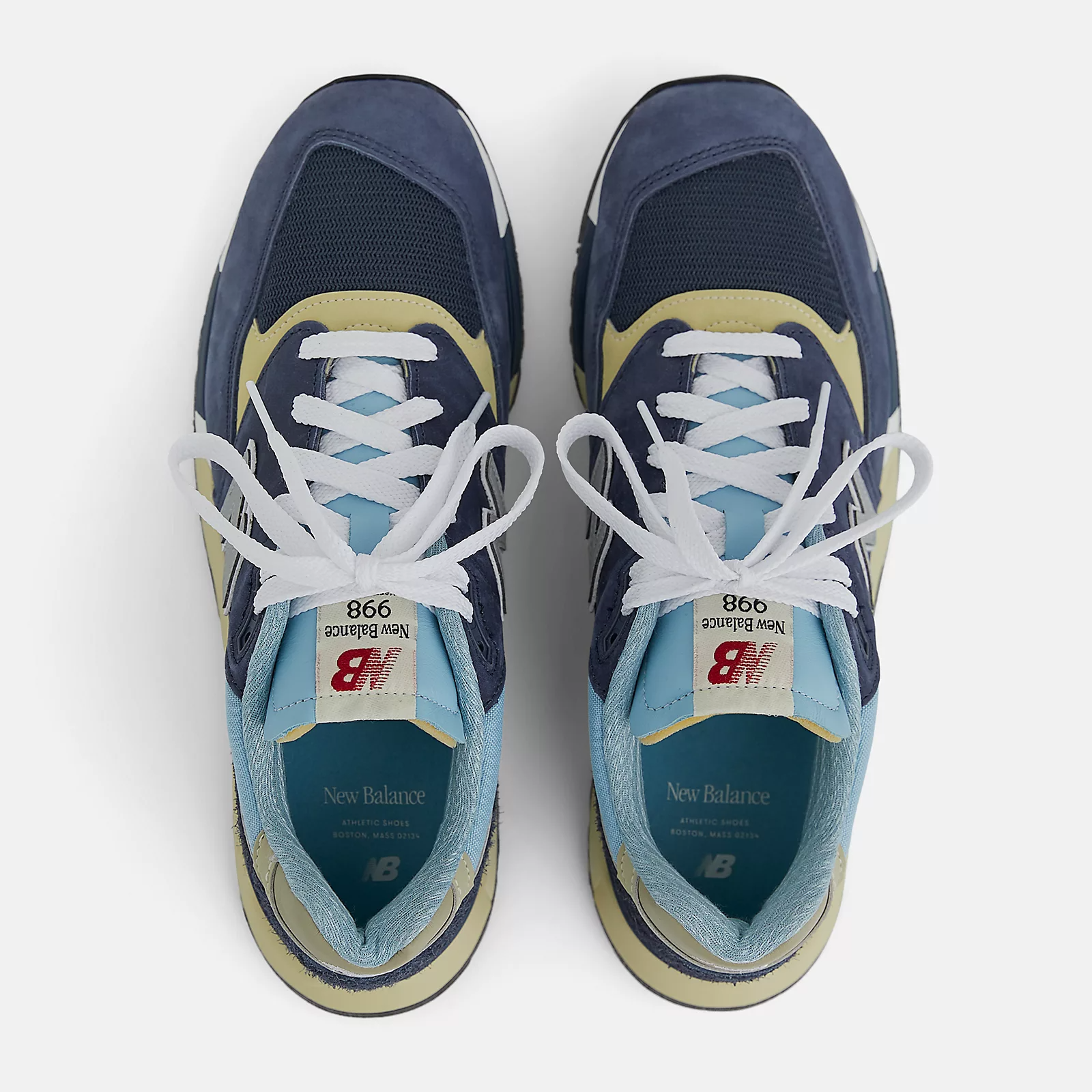 Giày New Balance 998 MiUSA ‘Navy Chrome Blue’ U998CB - Ảnh 3