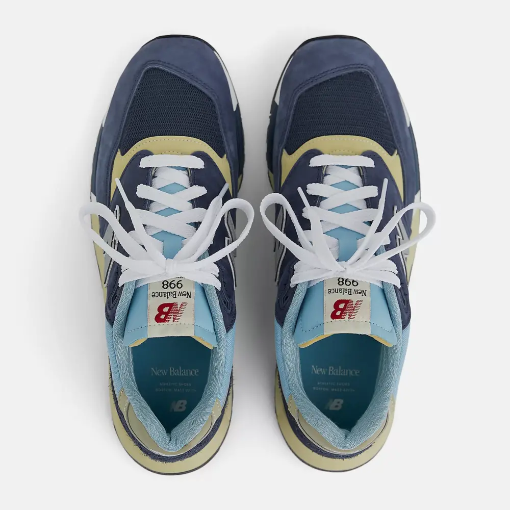 Giày New Balance 998 MiUSA ‘Navy Chrome Blue’ U998CB - Ảnh 3