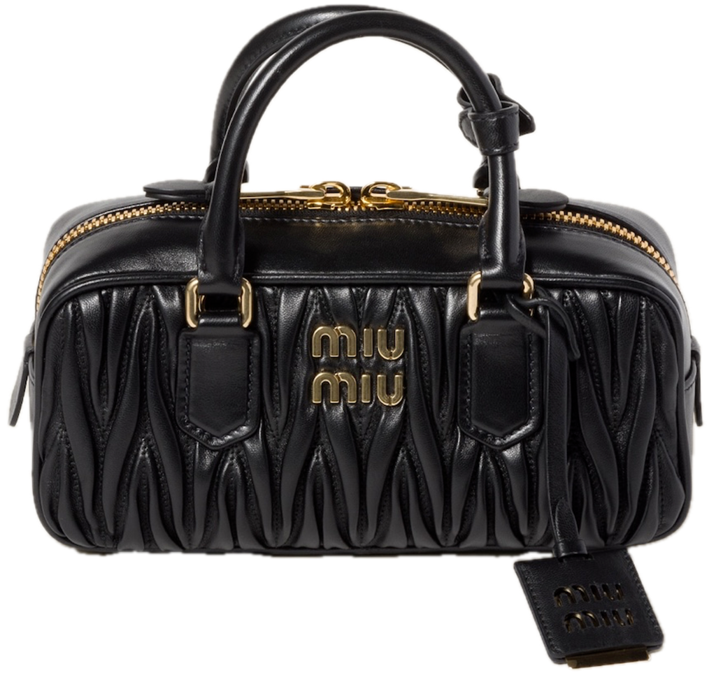 Túi Miu Miu Arcadie Matelassé Bag ‘Black’ 5BB142-N88-F0002-V-OON