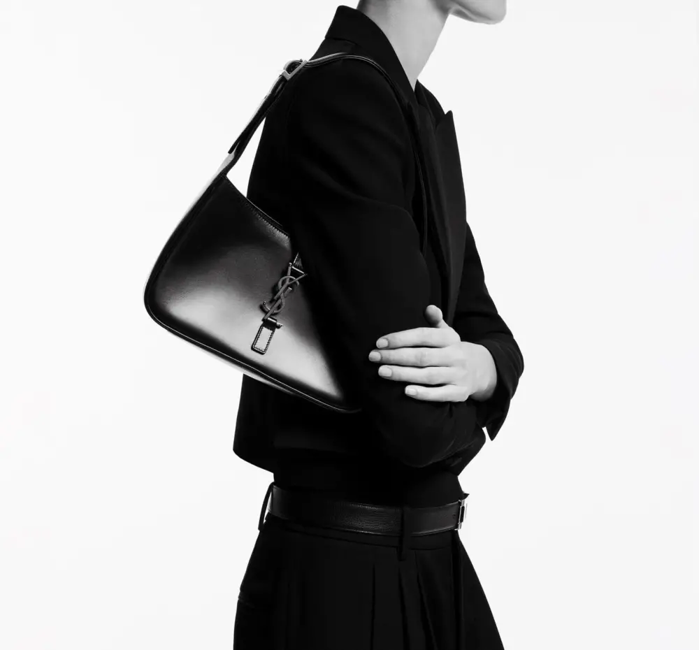 Túi Saint Laurent Le 5 À 7 ‘Black’ 763419AACX71000 - Ảnh 3