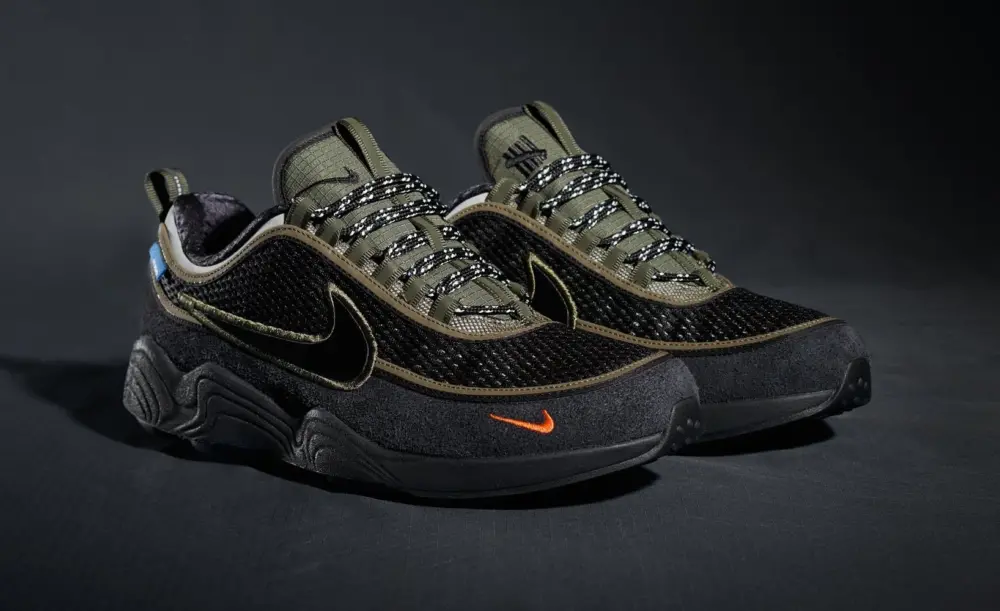 Giày Nike Air Zoom Spiridon Undefeated ‘Cargo Khaki’ HV4847-300 - Ảnh 4