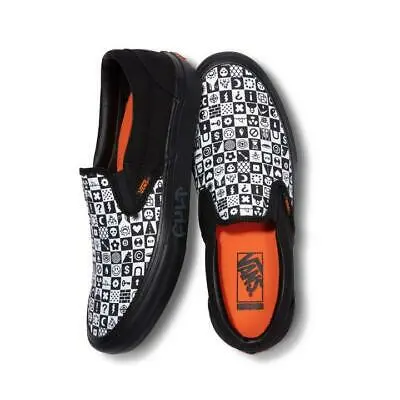 Giày Vans Cult x Slip-On Pro ‘Black Checkerboard’ VN0A4VHU2MH - Ảnh 3