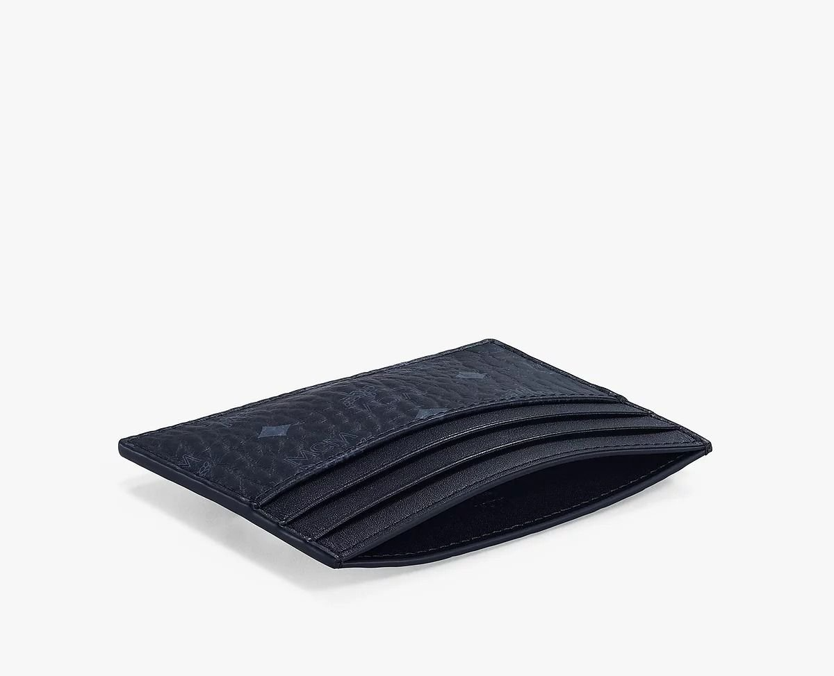 Ví MCM Money Clip Card Case in Visetos ‘Black’ MXCAAVI02BK001 - Ảnh 3